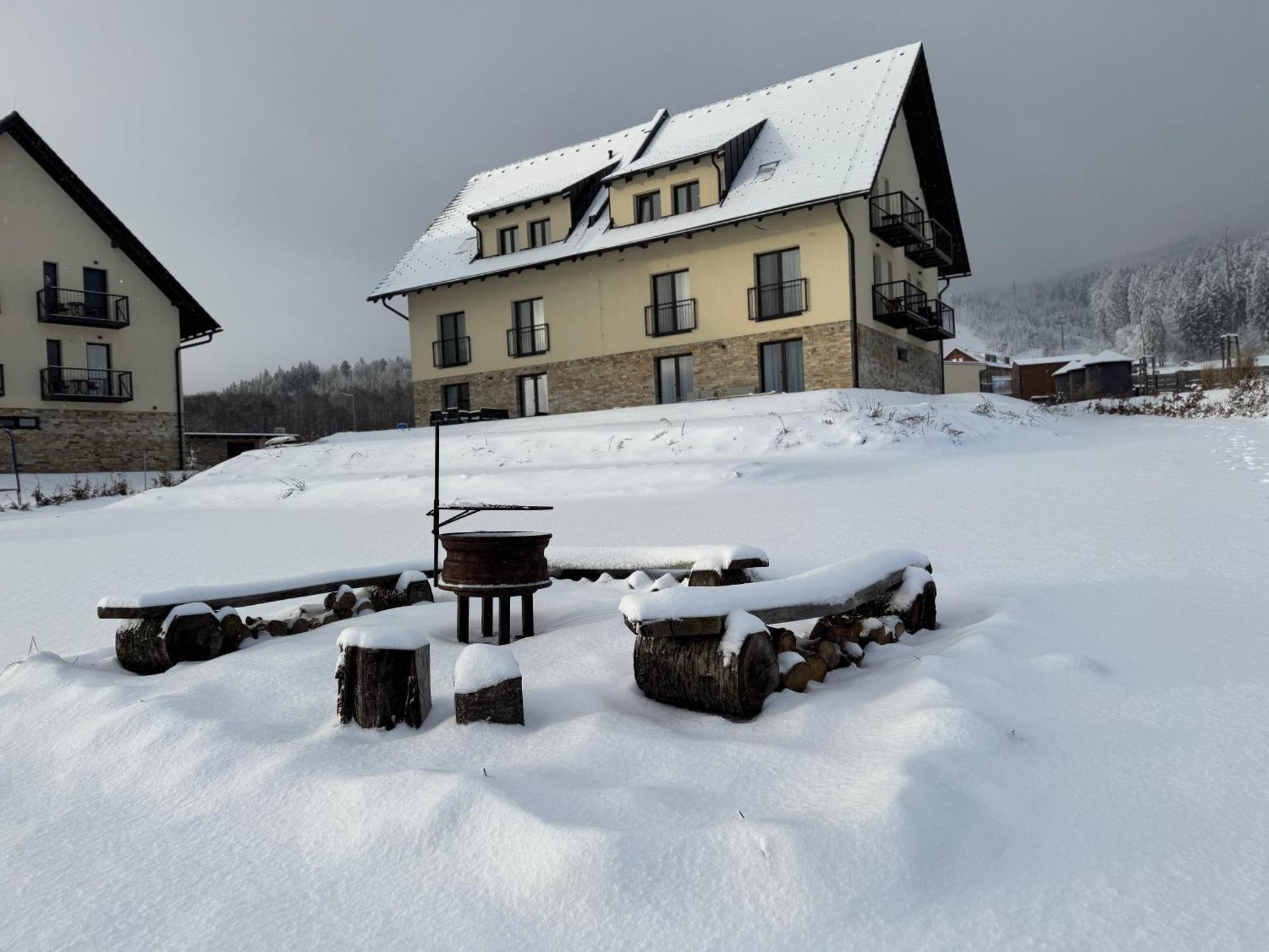 Appartamento Apartmán na Bukovce MEROT Červená Voda Esterno foto